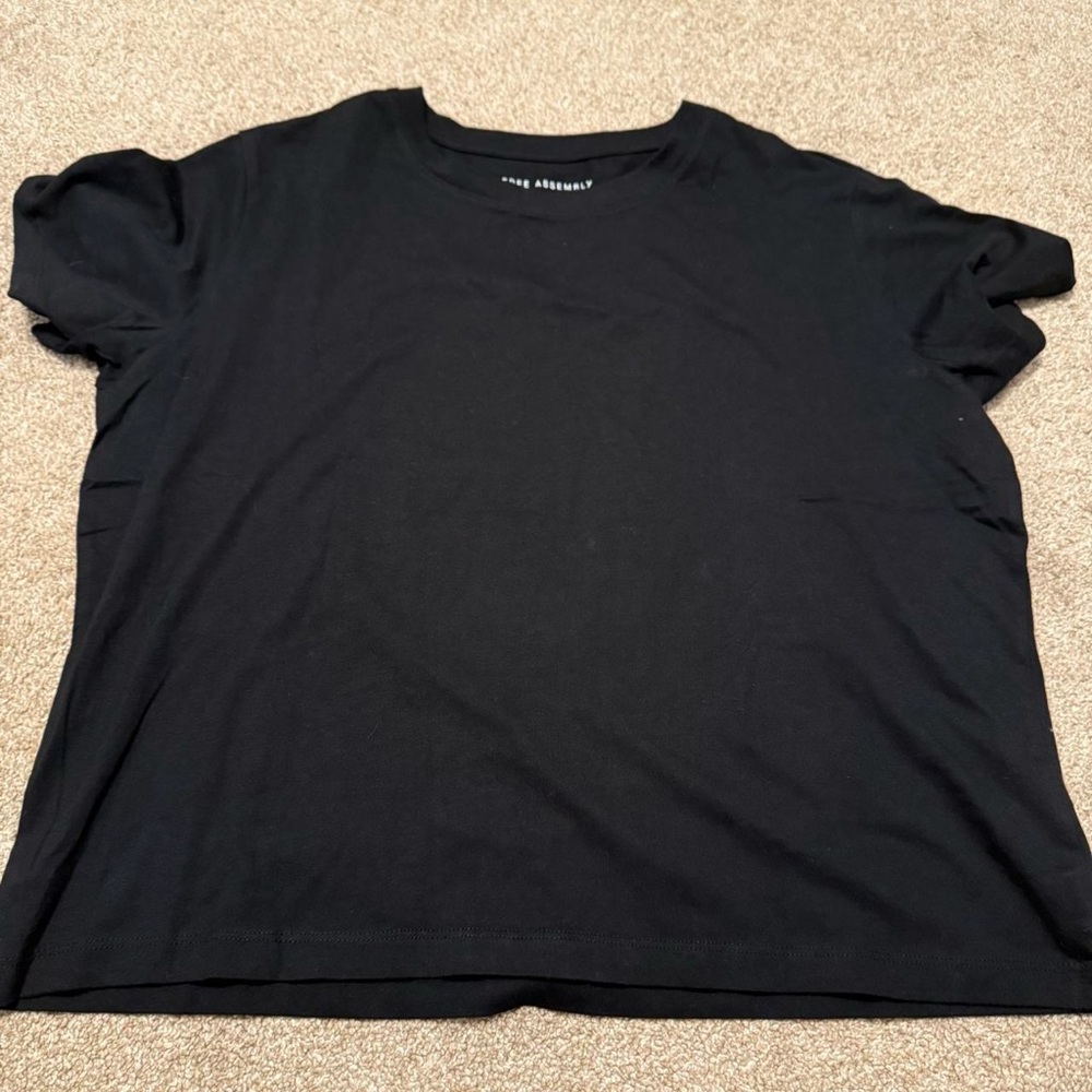 Black Short Sleeve Kids Tee